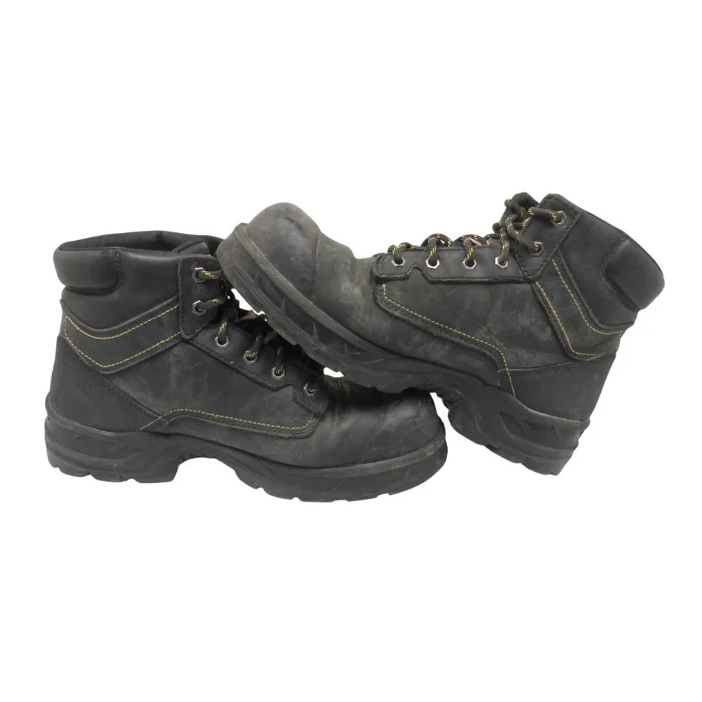 Dakota Men's 6'' 877 Steel Toe Steel Plate Work Boots Black Size 11M - Picture 7 of 9